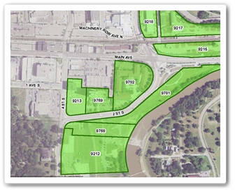 The Diversion Authority will be acquiring several properties near downtown to continue the construction of intown levies which will improve flood protection through Fargo, and also work in concert with the Diversion Project.