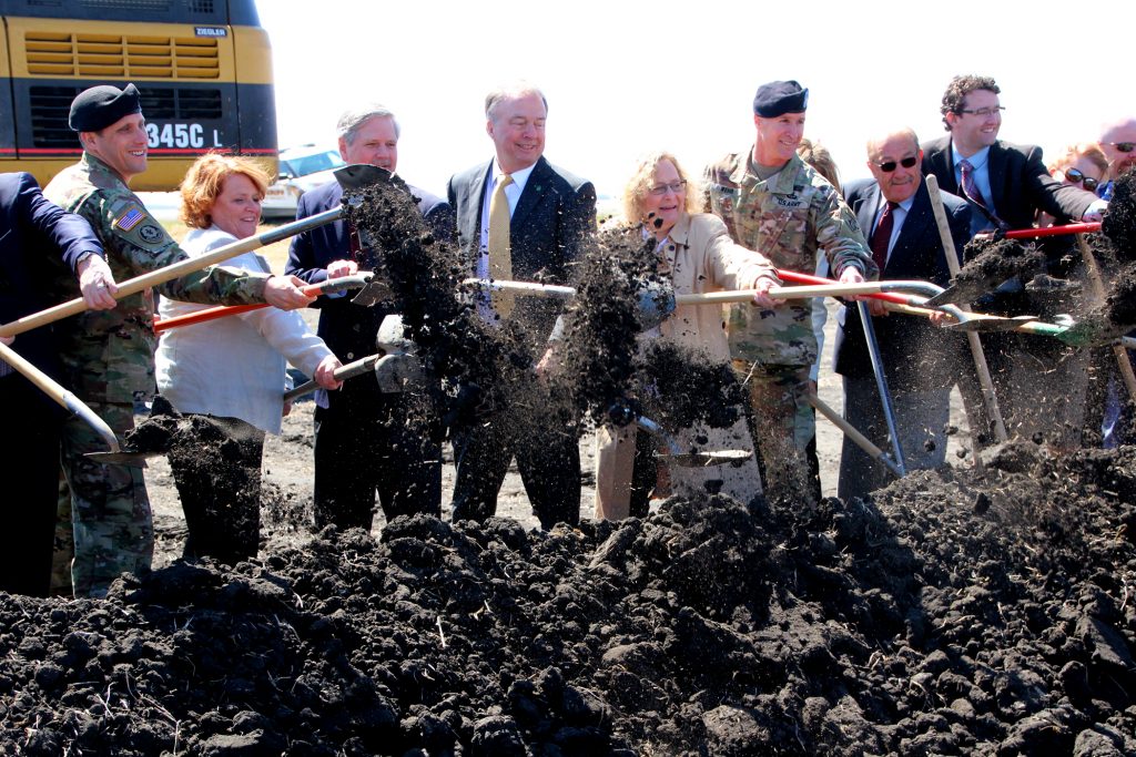 Read more about the article Leaders break ground on Diversion Inlet and Control Structure