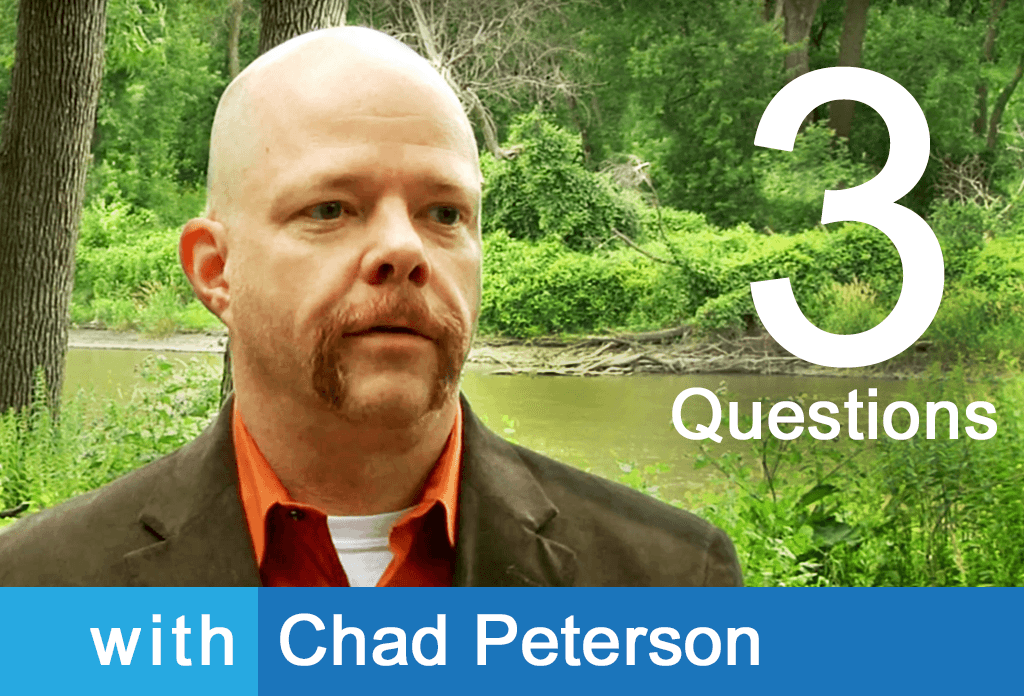 3 Questions with Chad Peterson