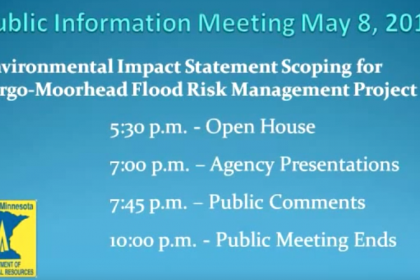 May 10, 2013 Minnesota DNR Scoping Public Meeting