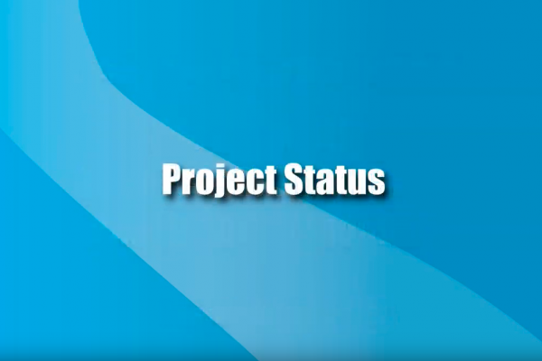 Sep. 13, 2012 Post-Feasibility Options (Video 2) Project Status
