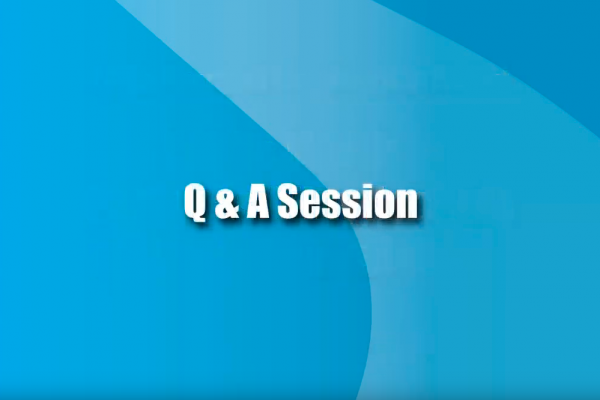 Sep. 13, 2012 Post-Feasibility Options (Video 7) Q&A Session