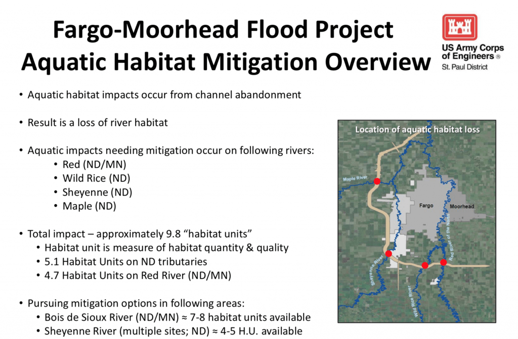 Read more about the article Aquatic Habitat Mitigation Overview – March 2017 – U.S. Army Corps of Engineers