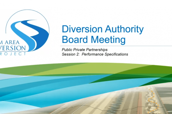 Diversion Board Meeting Video – April 17, 2020
