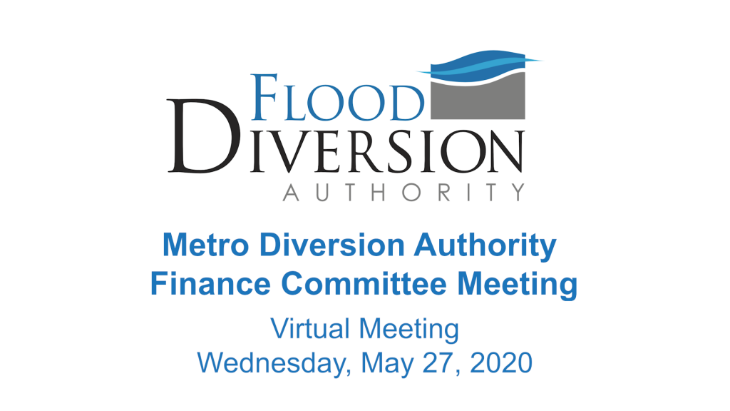 Read more about the article Diversion Authority Finance Committee Meeting – May 27, 2020