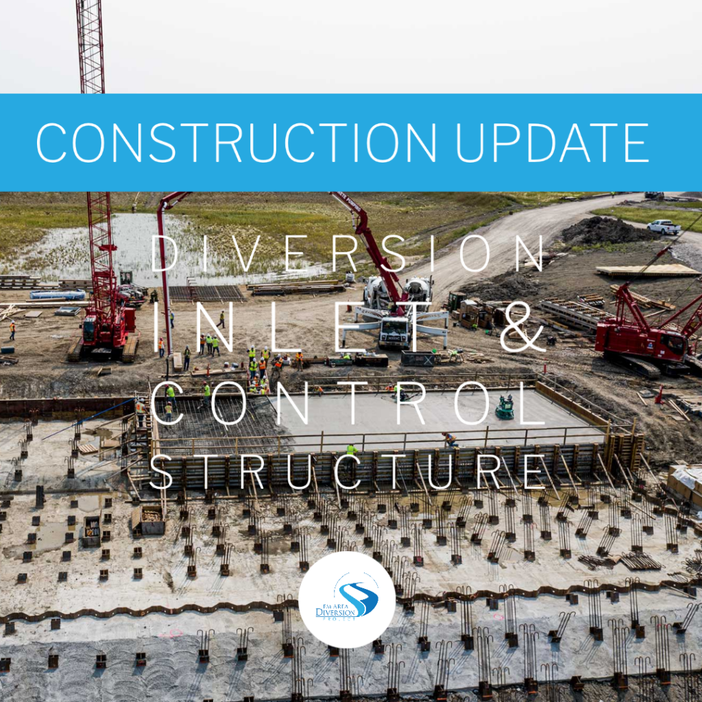 Read more about the article August 2020 Construction Update // Diversion Inlet & Control Structure