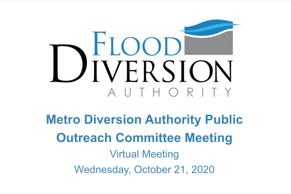 Public Outreach Committee Meeting – October 21, 2020