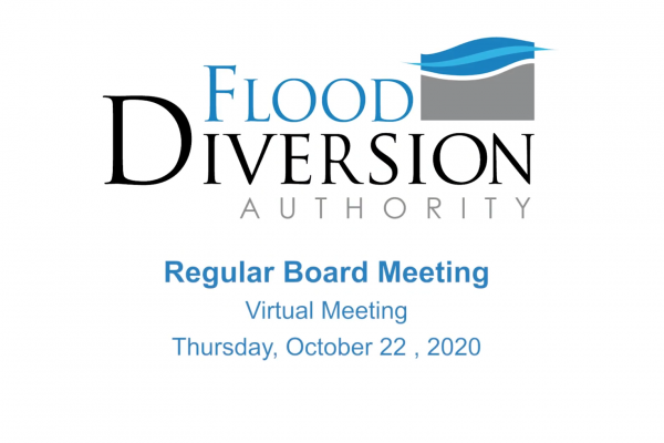 Diversion Board of Authority Meeting – October 22, 2020