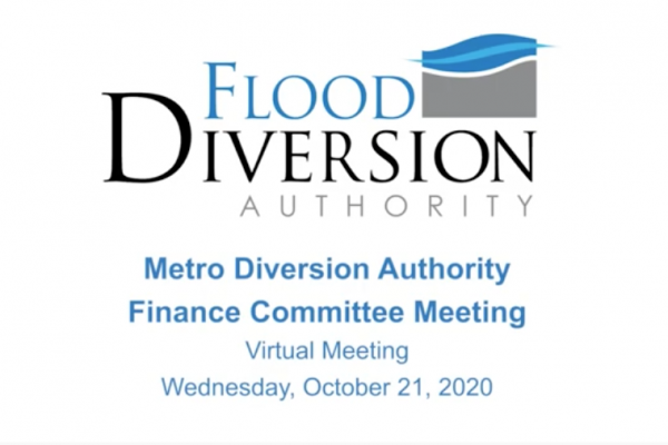 Diversion Authority Finance Committee Meeting – October 21, 2020