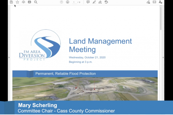 Land Management Committee Meeting – October 21, 2020