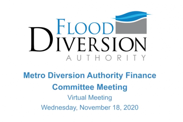 Diversion Authority Finance Committee Meeting – November 18, 2020