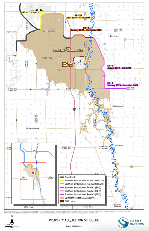 Flowage Easements - Metro Flood Diversion Authority