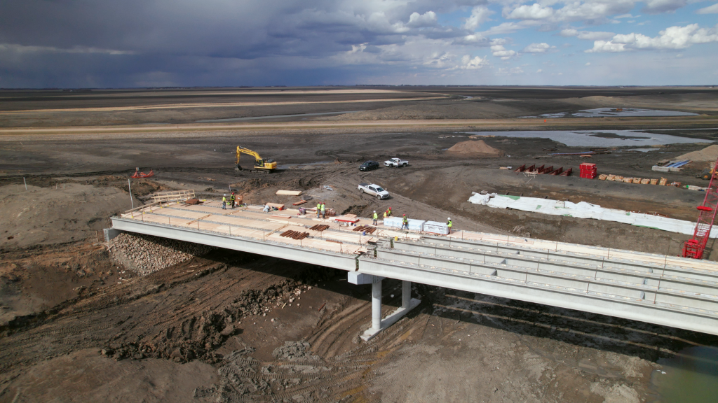 County Road 32 Crossing Under Construction