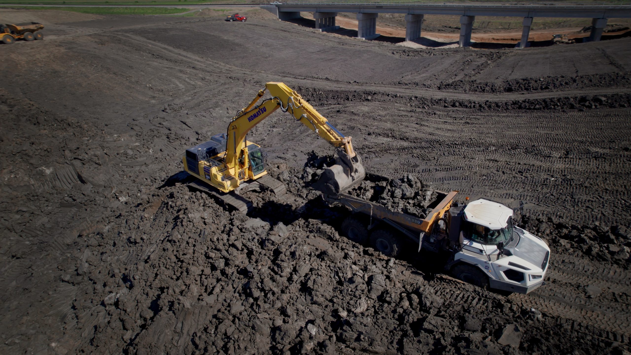 Reach 8 of the stormwater diversion channel